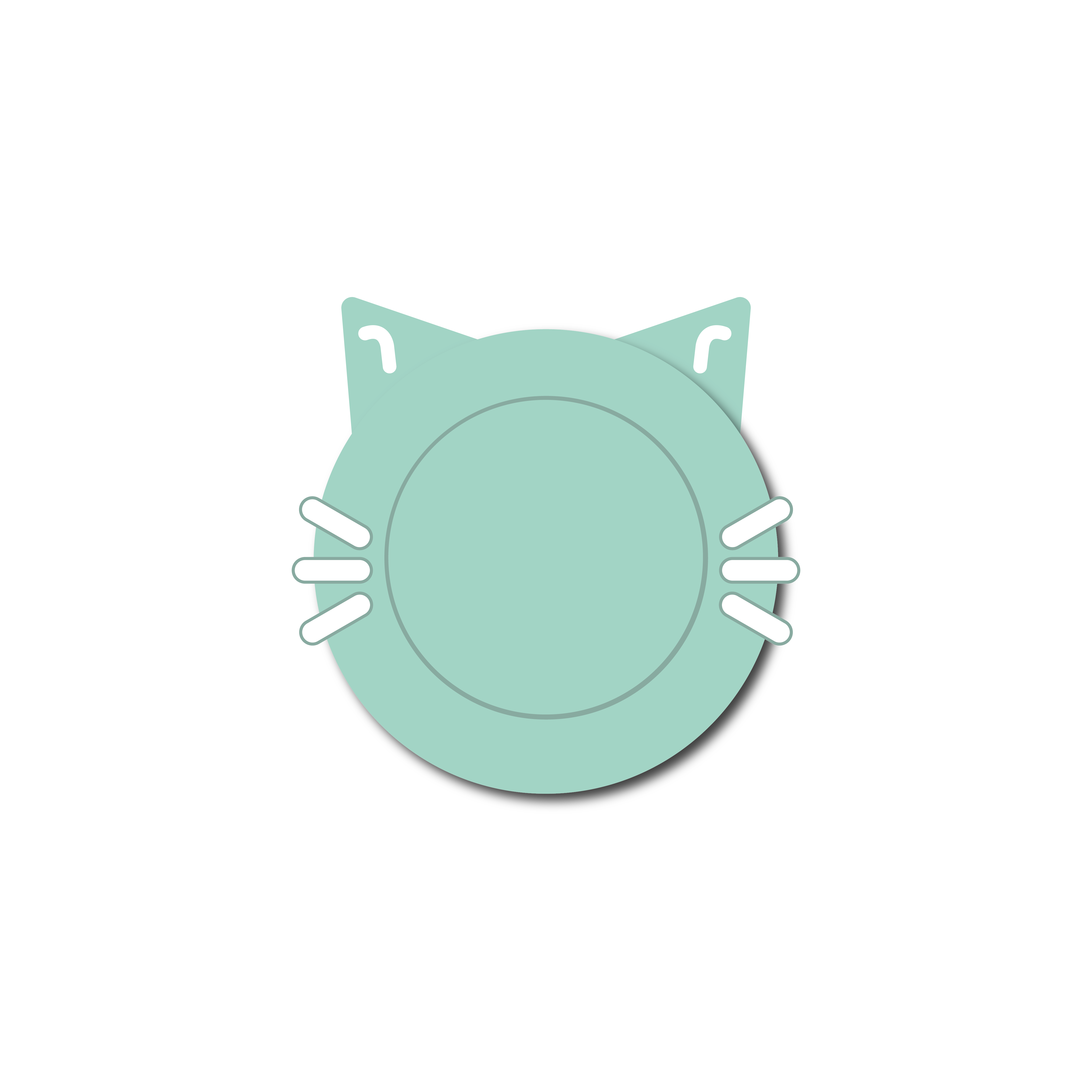 Porta Airtag gato