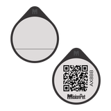 Placa de identificacion para mascotas inteligente color gris