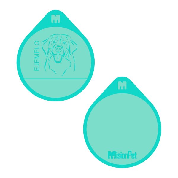Placa MisionPet con Ilustración
