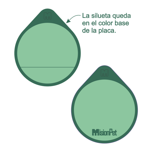 Placa MisionPet Emoji