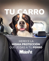 Protector para la silla del carro antirasguños, impermeable y con borde reflectivo