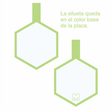 Hexágonos Siluetas Razas