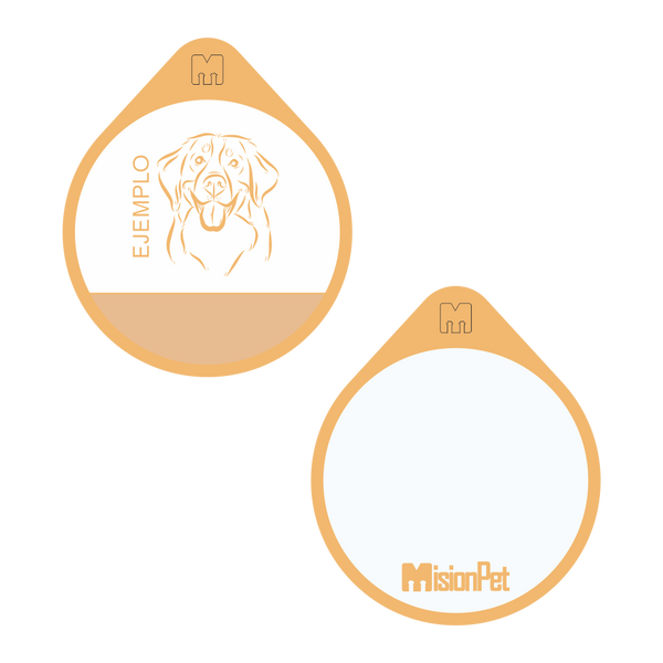 Placa MisionPet con Ilustración
