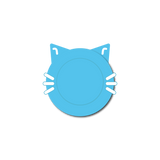 Porta Airtag gato