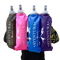 Botellas plegables para mascotas Aventura MissionPet en colores negro, rosa, azul y morado
