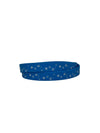 Collar edicion navidad azul con copitos para perros pequeños