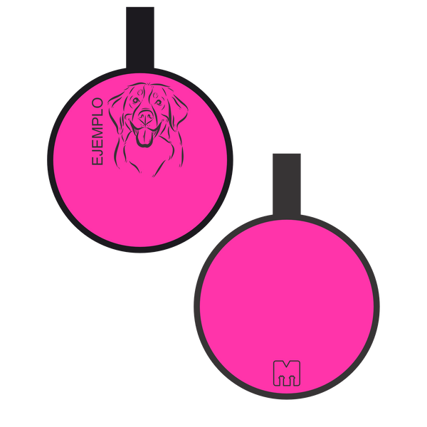 Placa con ilustración Circulo