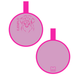 Placa con ilustración Circulo