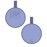 Placa con ilustración Circulo
