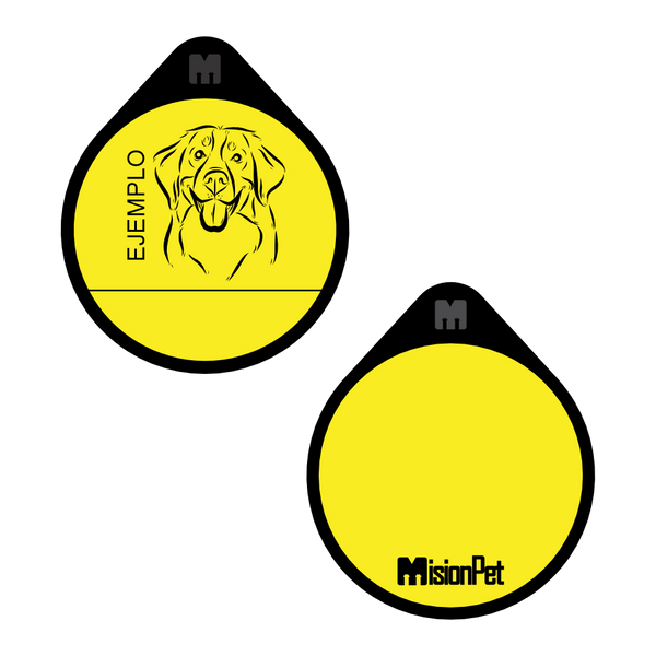 Placa MisionPet con Ilustración