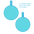 Azul Chicle Bubbaloo