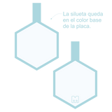 Hexágonos Siluetas Razas