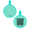 Turquesa Bubbaloo