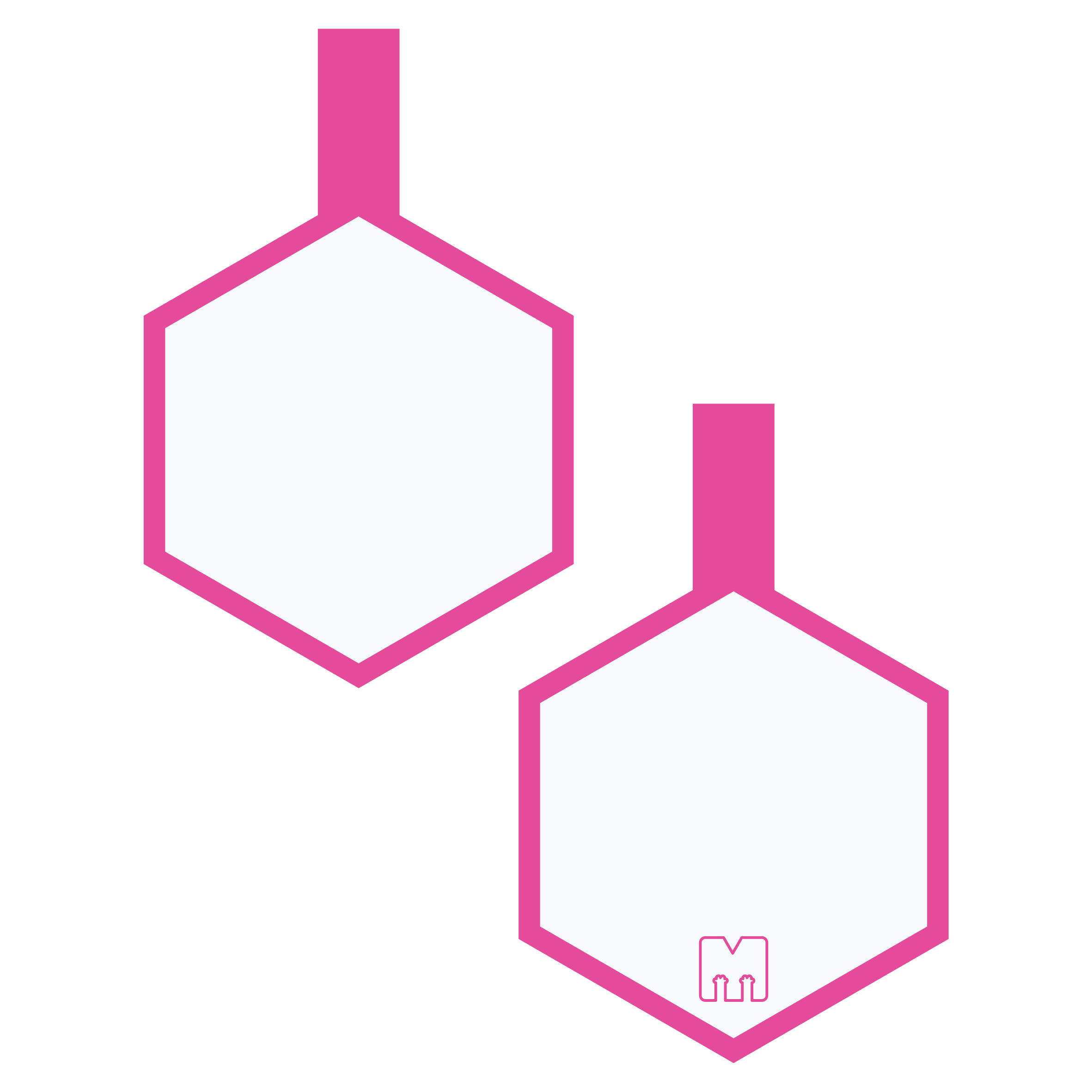 Hexágonos Siluetas Razas