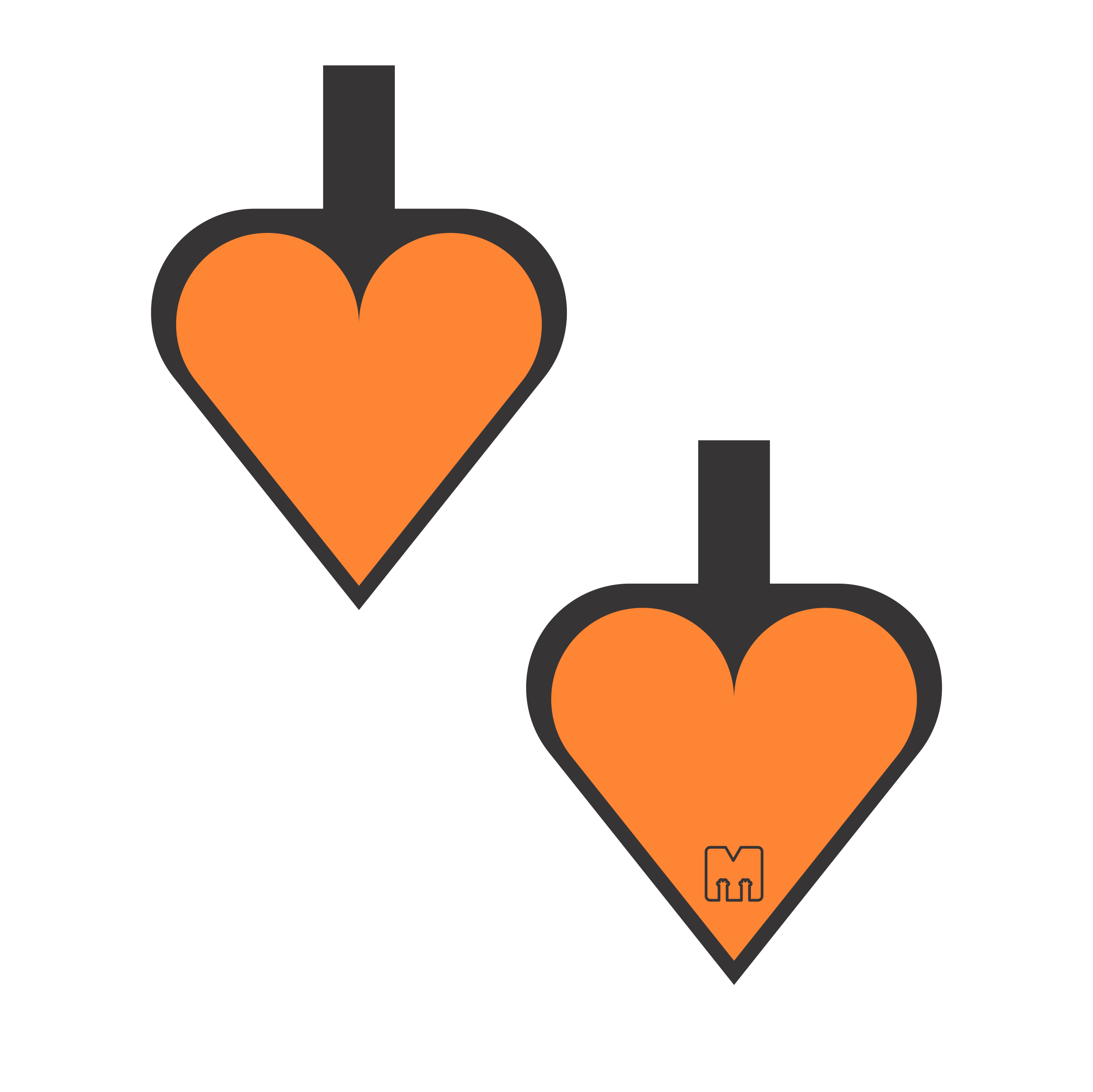 Placa Corazón