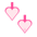 Corazón Rosa Bubbaloo