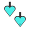 Placa Corazón